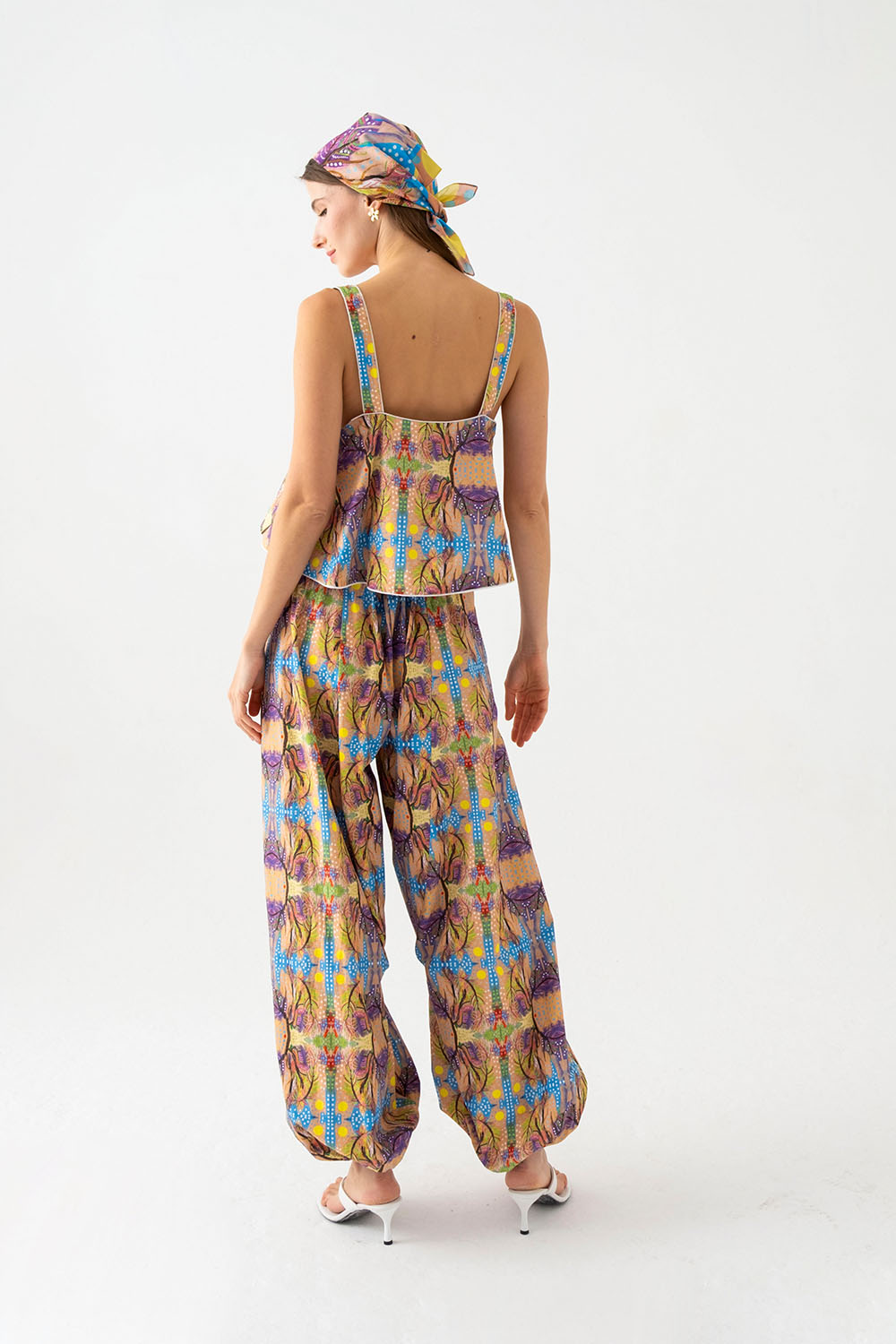 Margarita Kare Yaka Volanlı Bluz - 2