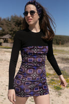 Le-Monade Dreams-Old Fashioned Kadife Straplez Elbise-Elbise-3-Milagron.com