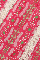 Le-Monade Dreams-Pembe Bulut Desenli Kopanaki Detaylı Önden Yırtmaçlı Etek-Etek-3-Milagron.com