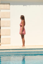 Le-Monade Dreams-Pembe Bulut Desenli Sırt Detaylı Bluz-Bluz-4-Milagron.com