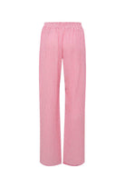Le-Monade Dreams-Pembe Çizgili Cep Detaylı Pantolon-Pantolon-2-Milagron.com