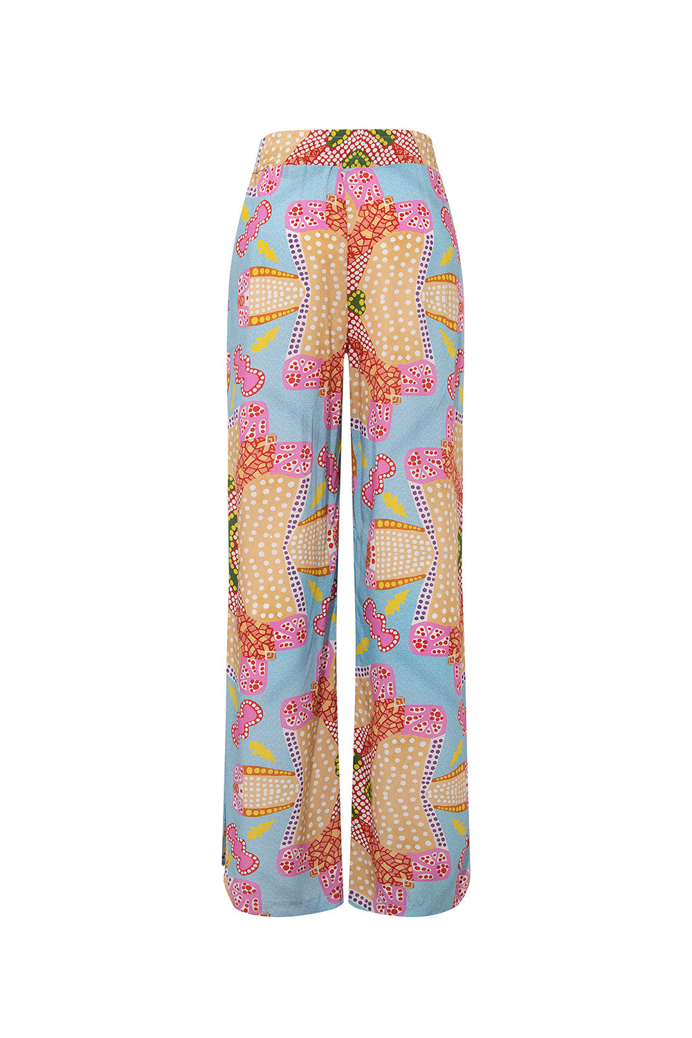 Le-Monade Dreams-SANGRIA Yırtmaç Detaylı Pantolon-Pantolon-2-Milagron.com