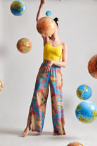 Le-Monade Dreams-SANGRIA Yırtmaç Detaylı Pantolon-Pantolon-3-Milagron.com