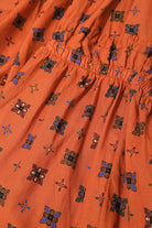 Le-Monade Dreams-SORUNLU - Boyfriend Desenli Boyundan Bağlamalı Uzun Elbise-Elbise-3-Milagron.com