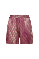 Le-Monade Dreams-SORUNLU - Pembe Degrade Saten Şort-Şort-1-Milagron.com