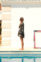 Le-Monade Dreams-SORUNLU - Siyah Balık Desenli Uzun Kol Gömlek-Gömlek-4-Milagron.com