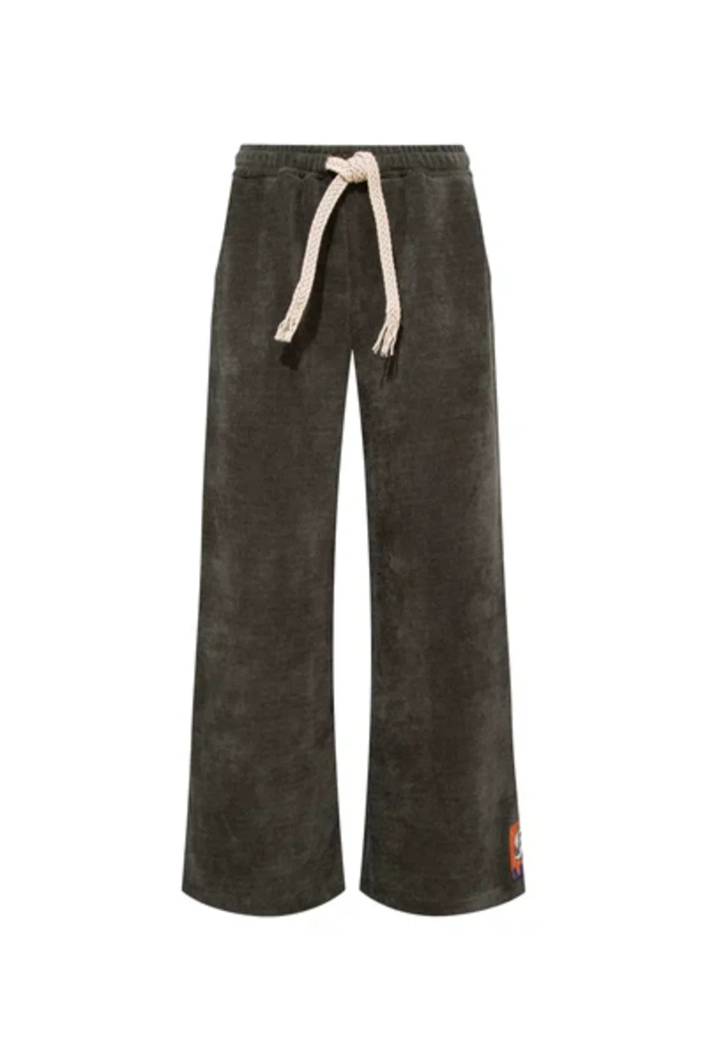 Le-Monade Dreams-Şönil Haki Kemer Detaylı Pantolon-Pantolon-1-Milagron.com