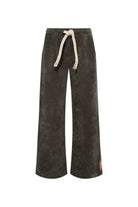 Le-Monade Dreams-Şönil Haki Kemer Detaylı Pantolon-Pantolon-1-Milagron.com