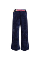 Le-Monade Dreams-Şönil Patch Kemer Detaylı Lacivert Pantolon-Pantolon-2-Milagron.com