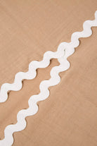 Le-Monade Dreams-Su Taşı Detaylı Bej Önden Yırtmaçlı Etek-Etek-3-Milagron.com