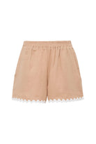 Le-Monade Dreams-Su Taşı Detaylı Bej Şort-Şort-1-Milagron.com