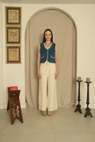 Le-Monade Dreams-Triko Ekru Pantolon-Pantolon-3-Milagron.com