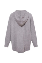 Le-Monade Dreams-Triko Gri Kapüşonlu Kazak-Kazak & Triko-2-Milagron.com