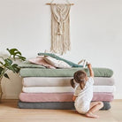 2'Li Set Bebek Çarşaf, Sage Green