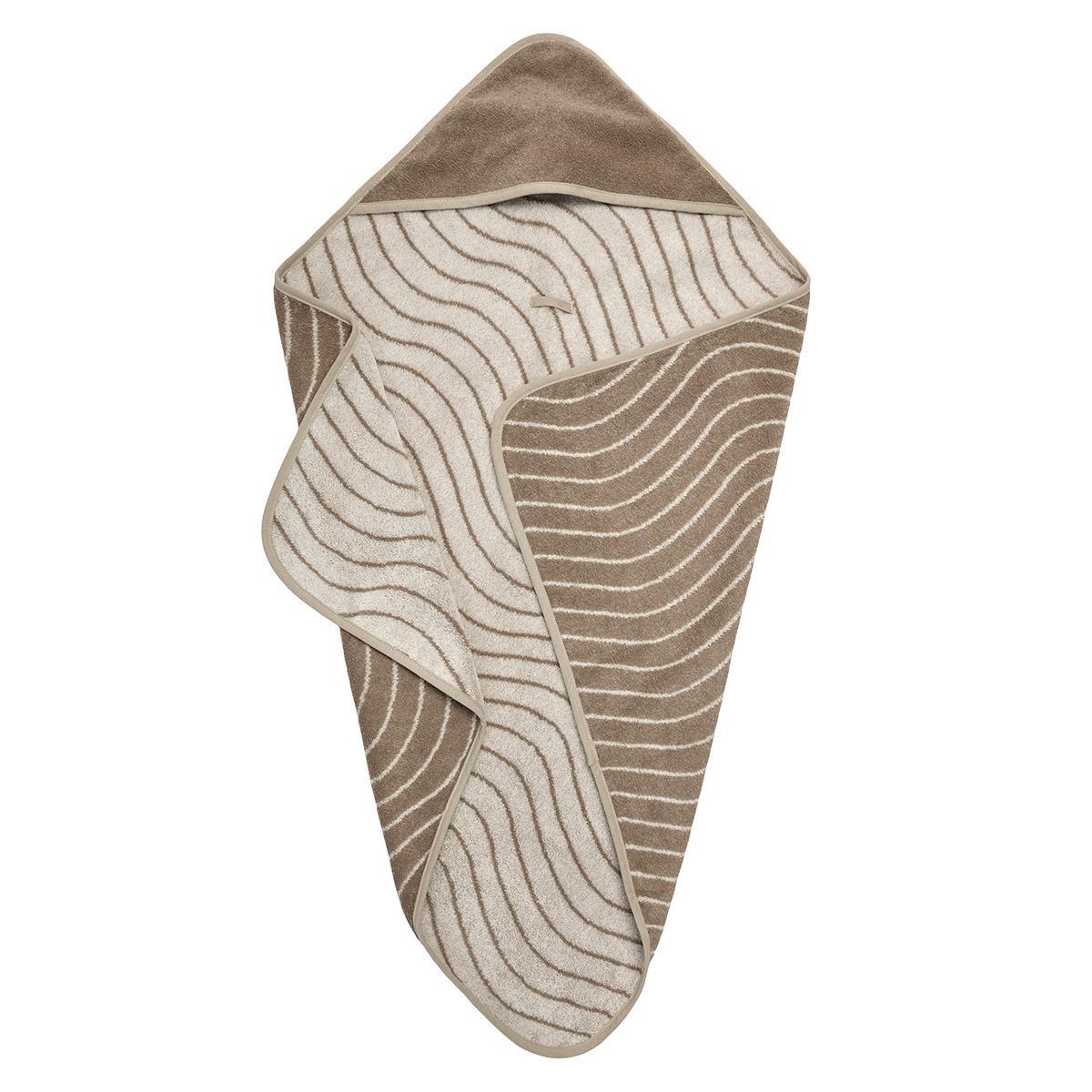 Hoodie Başlıklı Havlu, Woodland Kapuçino