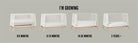 Luna Baby Cot, 120X60 Cm, White/Oak