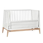Luna Baby Cot, 120X60 Cm, White/Oak