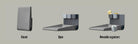 Leander Wally™ Alt Değiştirme Ünitesi, Dusty Grey