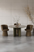 Lotus Yemek Masası - Olive - 0