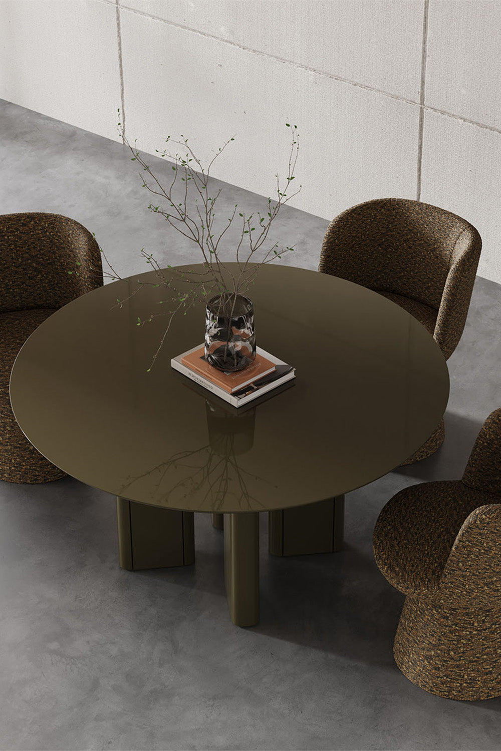 Lotus Yemek Masası - Olive - 2