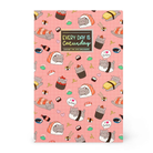 Legami Çizgili Defter - Quaderno - Büyük - Sushi Kedi