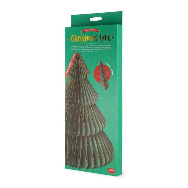 Legami̇-Legami Foldable Paper Christmas Katlanabilir Yılbaşı Ağacı Dekor-Dekoratif Objeler-3-Milagron.com
