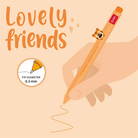 Legami-Legami Lovely Friends Kaplan Jel Kalem Cppkit8-Jel Kalem-3-Milagron.com