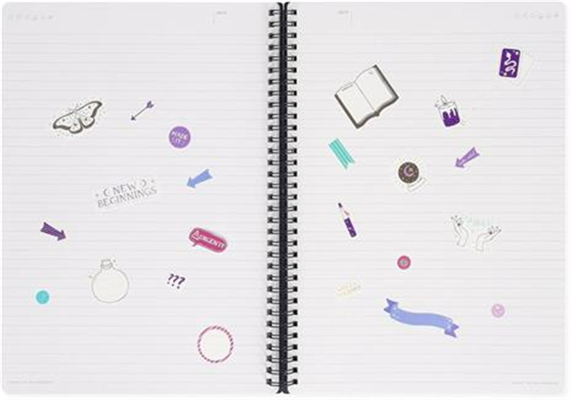 Legami Spiral Ciltli Defter - Max - Moth