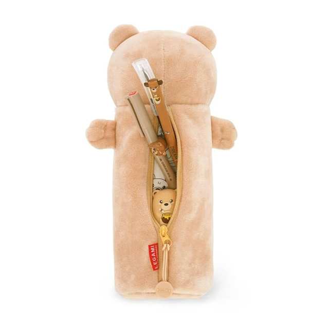 Legami-Peluş Kalemlik, Oyuncak Ayı Figürlü - 24,5x8 Cm-Kalemlik-3-Milagron.com