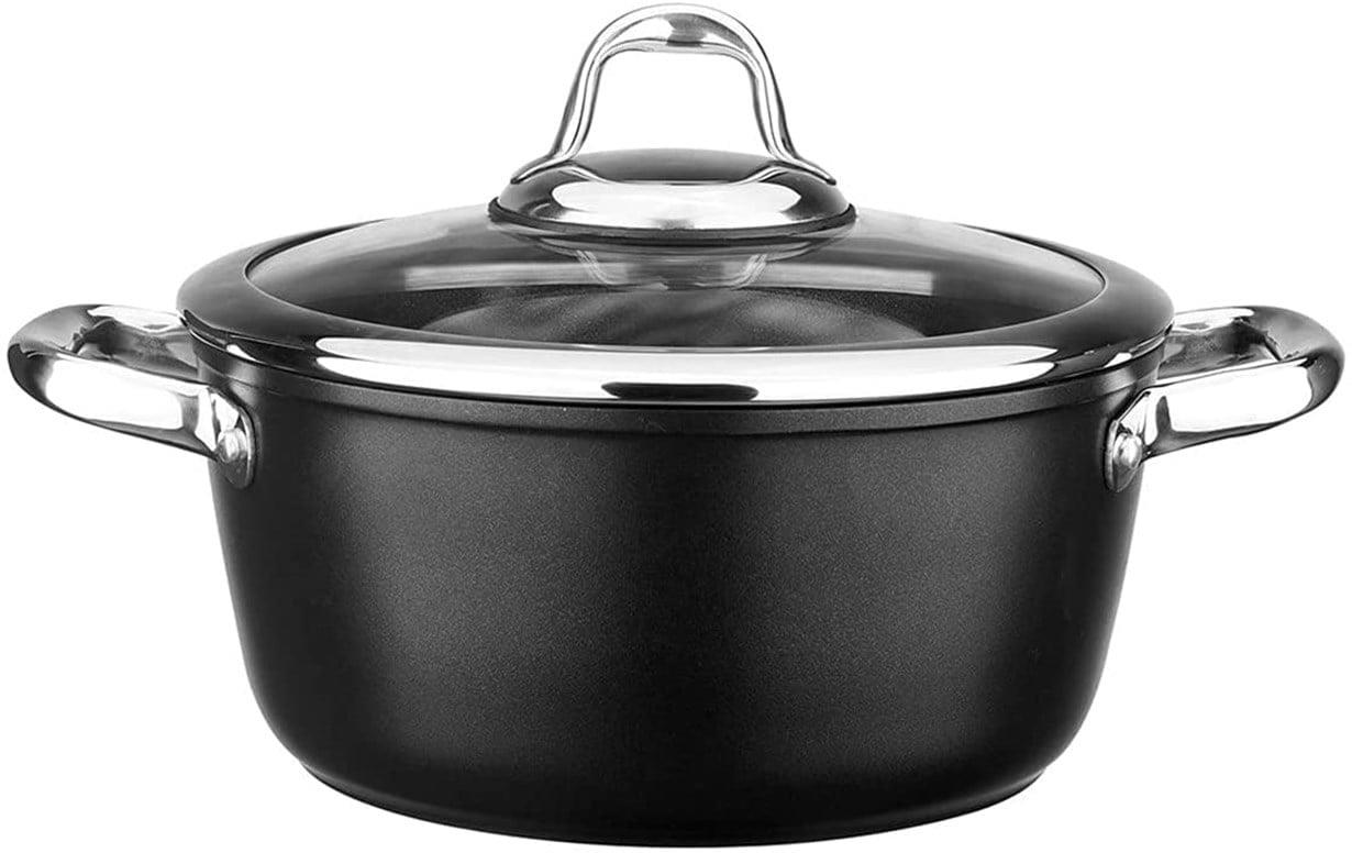 Leggno Mst2828dt20bk Master Titanium Derin Tencere Siyah 20 cm