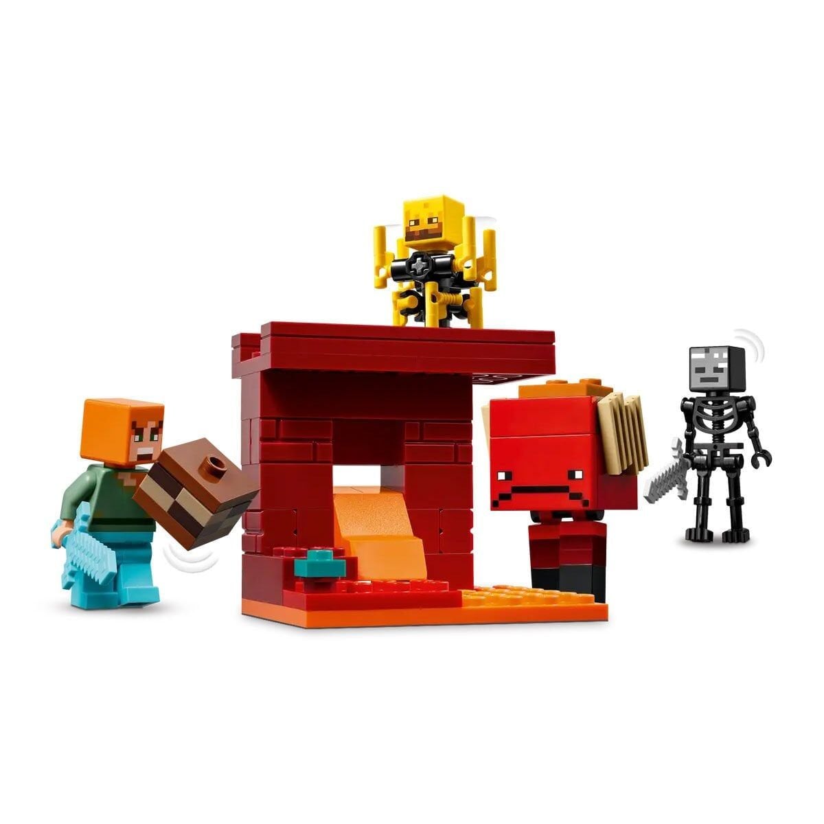 21266 Lego Minecraft Nether Lav Savaşı 99 Parça +6 Yaş