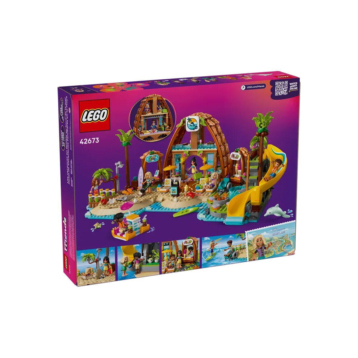 42673 Lego Friends Tatil Köyü 1140 Parça +8 Yaş