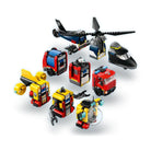 60462 Lego City Helikopter, İTfaiye Kamyonu Ve Denizaltı 874 Parça +7 Yaş