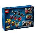 60462 Lego City Helikopter, İTfaiye Kamyonu Ve Denizaltı 874 Parça +7 Yaş