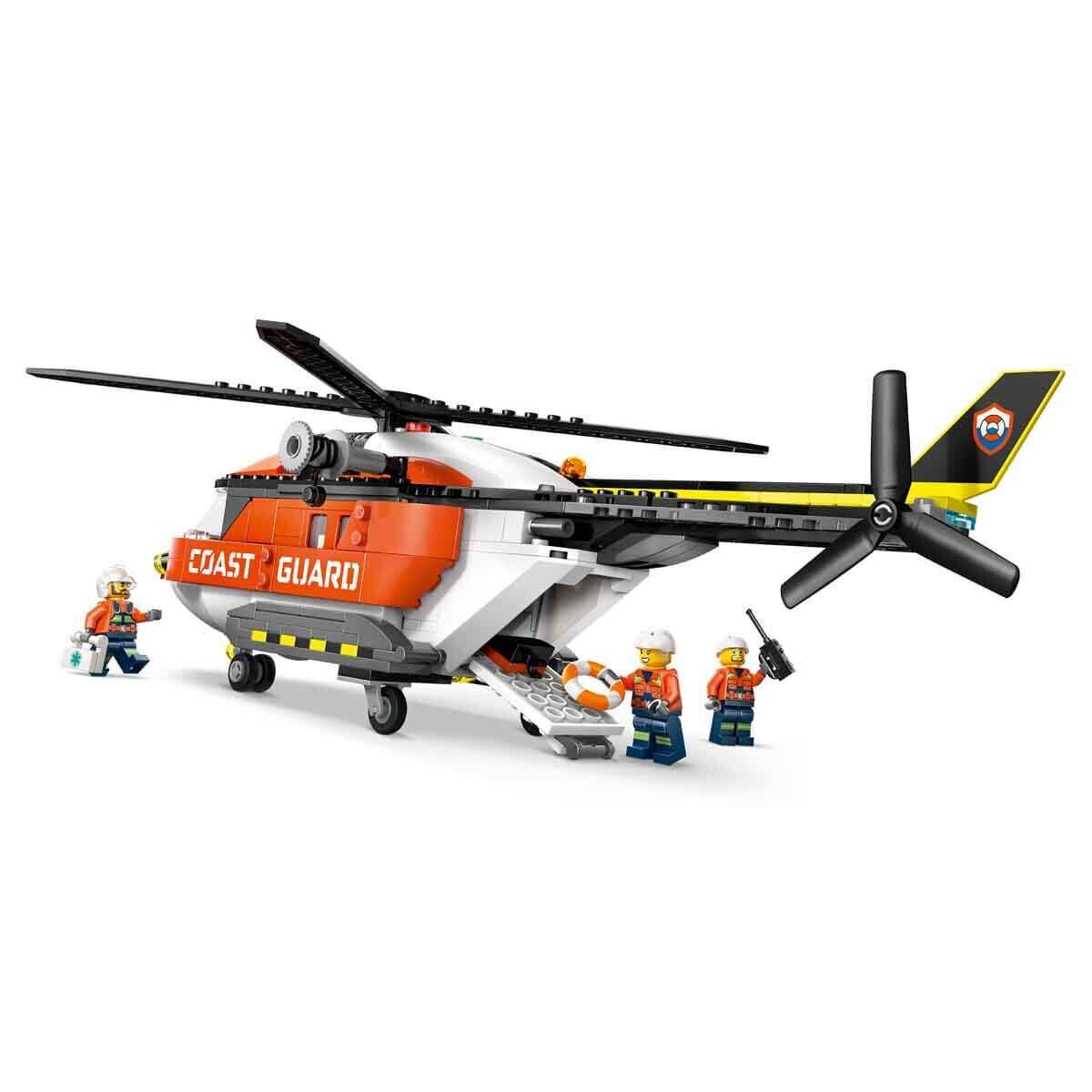 60503 Lego City Sahil Güvenlik Helikopteri 551 Parça +7 Yaş