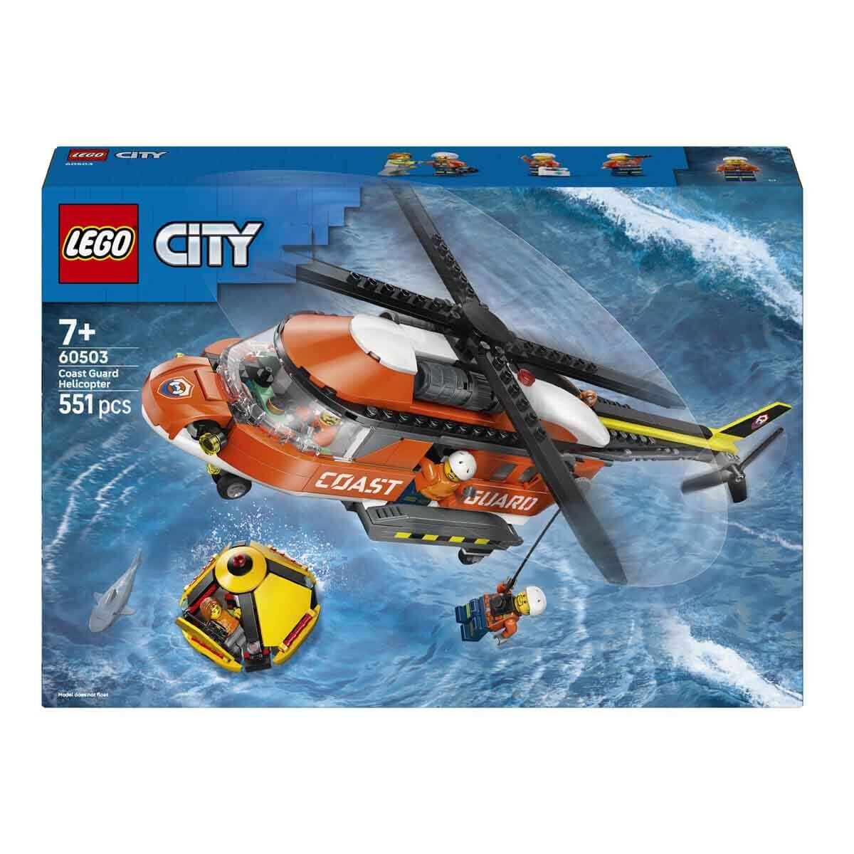 60503 Lego City Sahil Güvenlik Helikopteri 551 Parça +7 Yaş