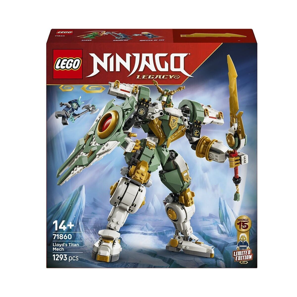 Lego 71860 Ninjagolloyd'Un Titan Robotu 15.Yıl Limited Eddition