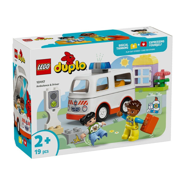 Duplo Ambulans ve Sürücü 19 Parça +2 Yaş
