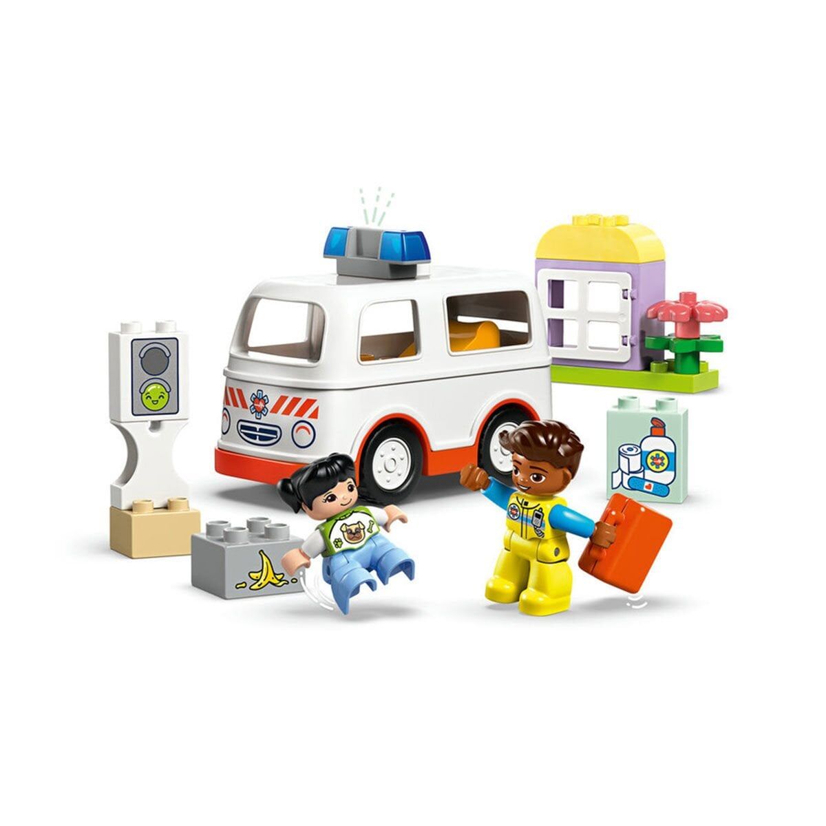 10447 Lego Duplo Ambulans Ve Sürücü 19 Parça +2 Yaş