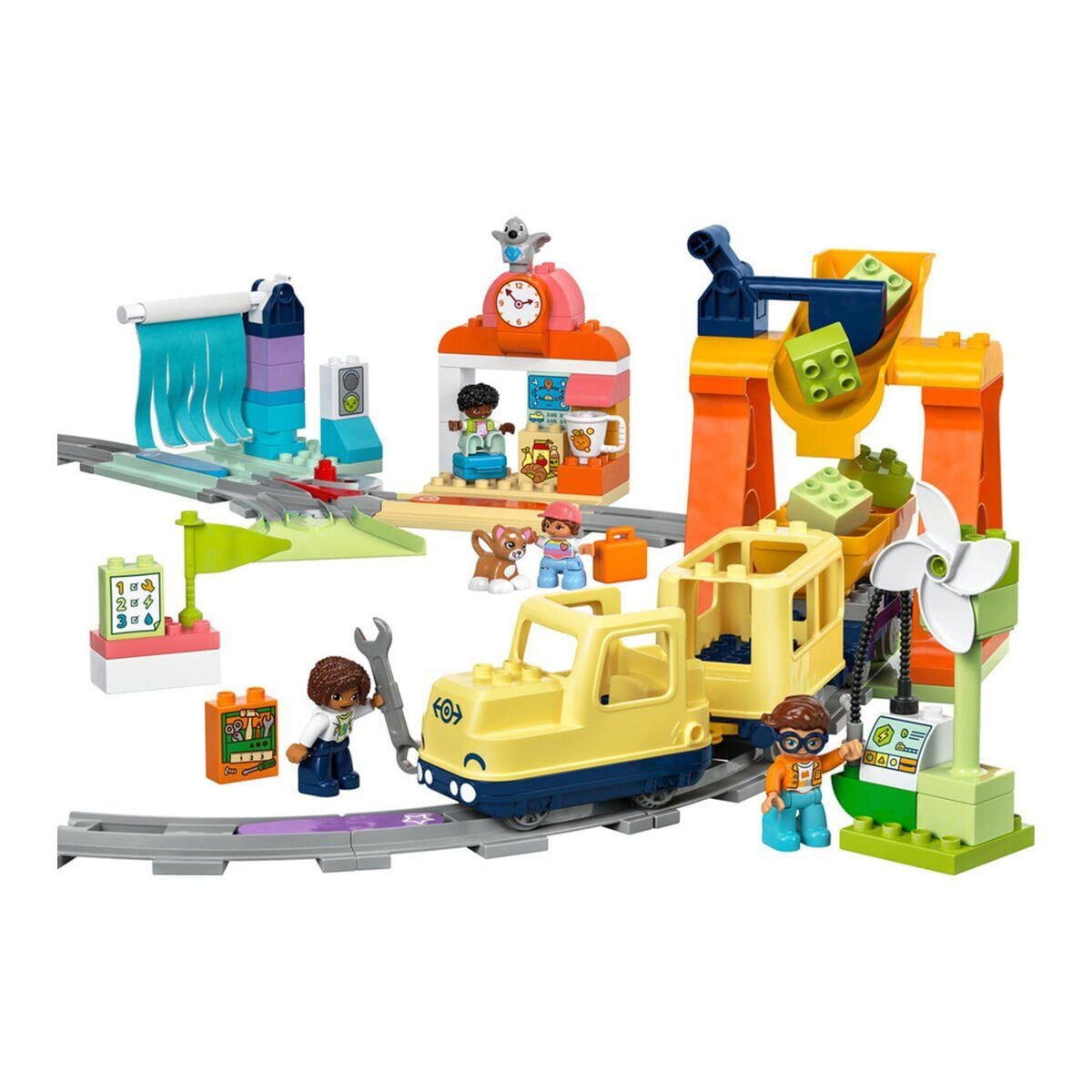 10428 Lego Duplo Büyük İNteraktif Mahalle Treni 103 Parça +3 Yaş