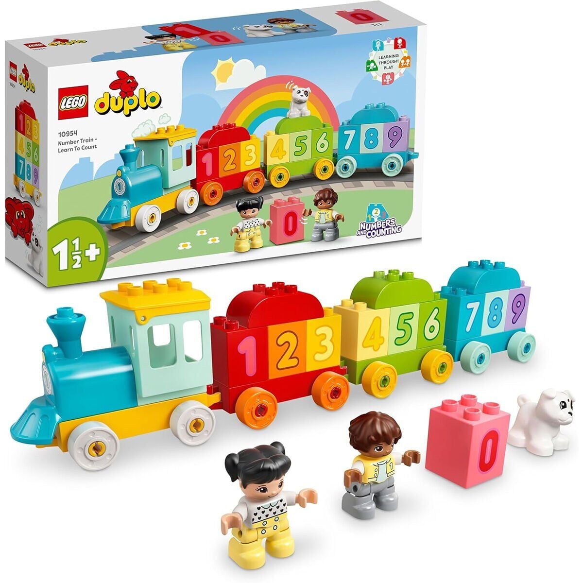 10954 Lego® Duplo® İLk Sayı Treni - Saymayı Öğren 23 Parça +1.5 Yaş