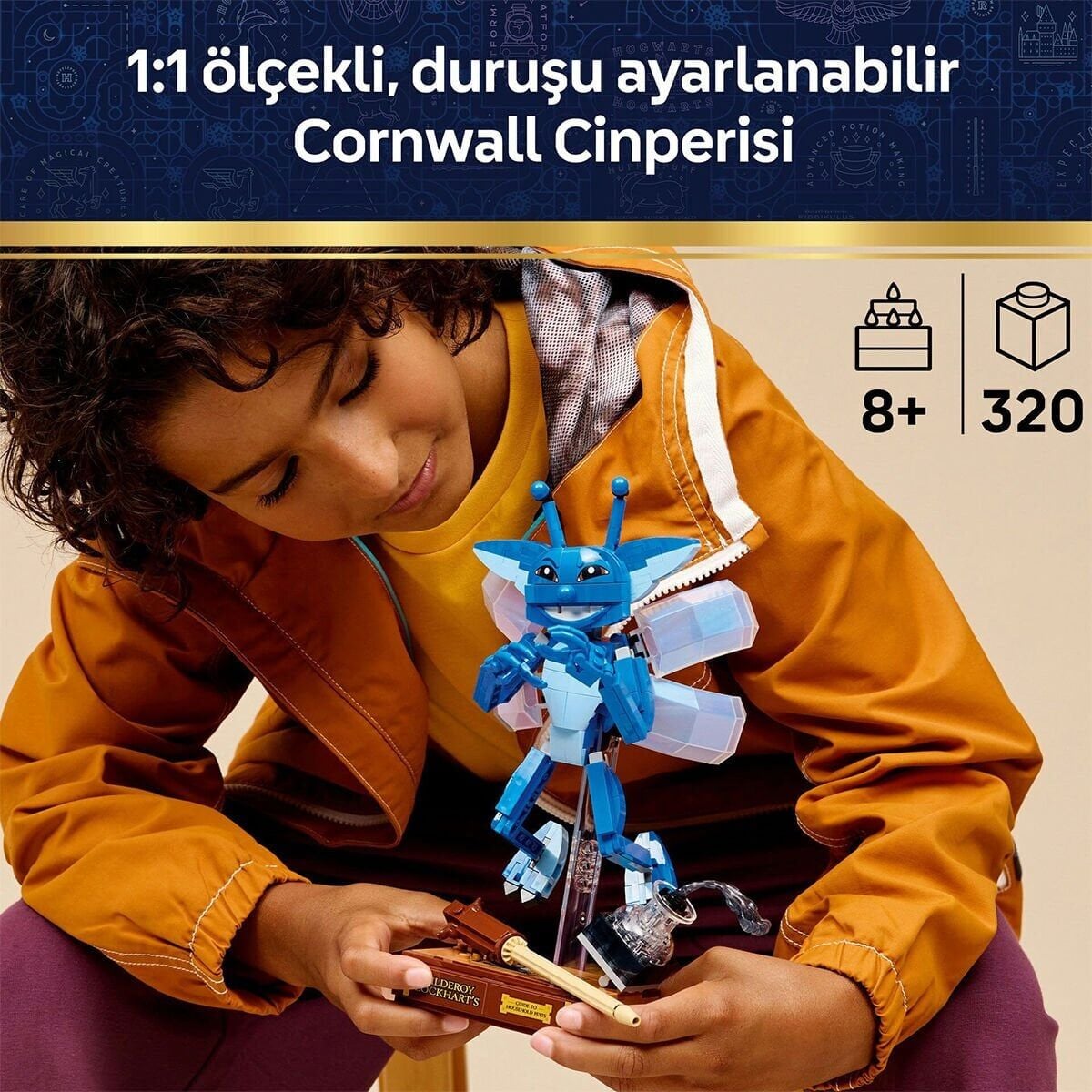 76461 Lego Harry Potter - Cornish Pixie Cinperisi 320 Parça +8 Yaş