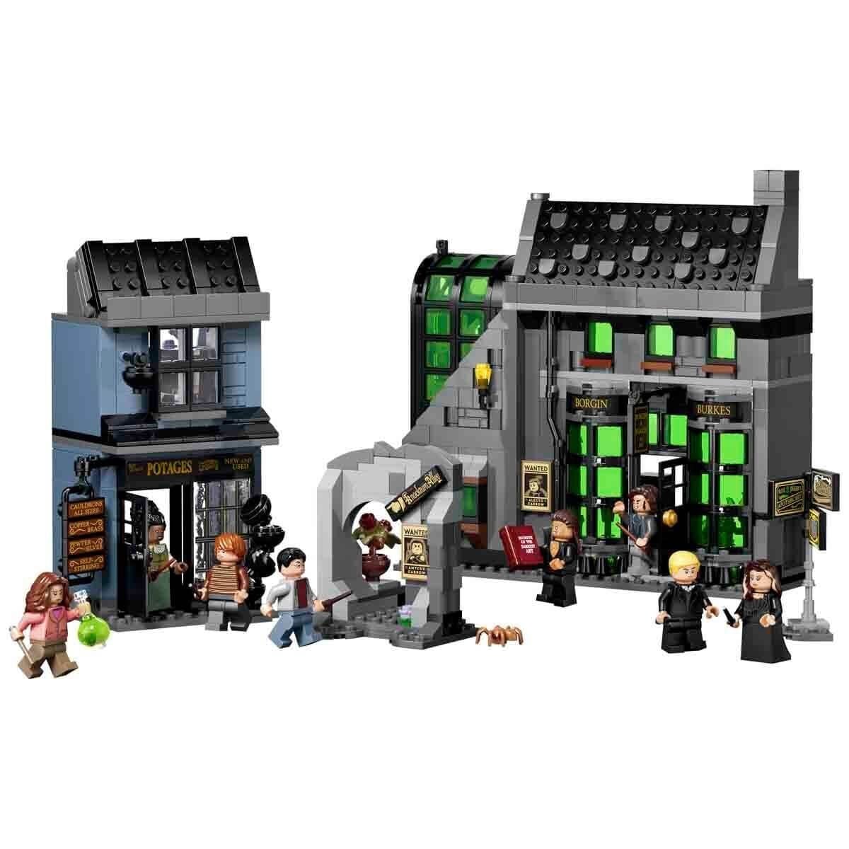 76471 Lego Harry Potter Knockturn Yolu Büyücü Mağazaları 788 Parça +8 Yaş