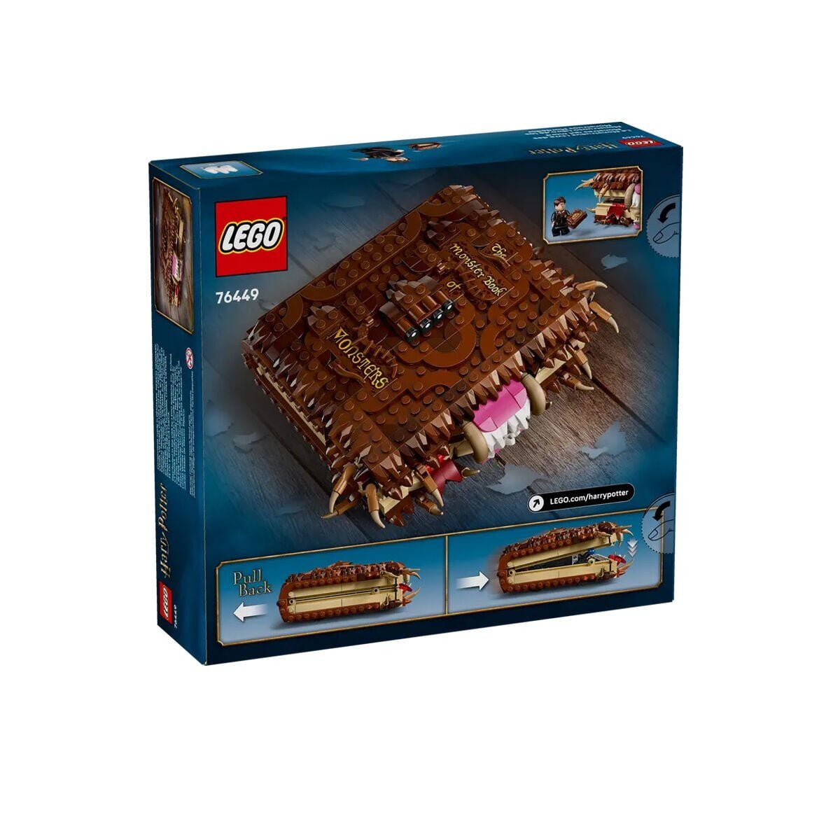 76449 Lego Harry Potter - Isıran Canavarlar Kitabı 518 Parça +9 Yaş