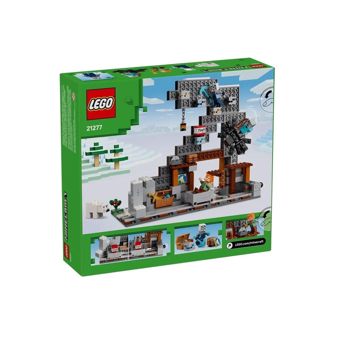21277 Lego Minecraft Kazma Madeni 530 Parça +8 Yaş
