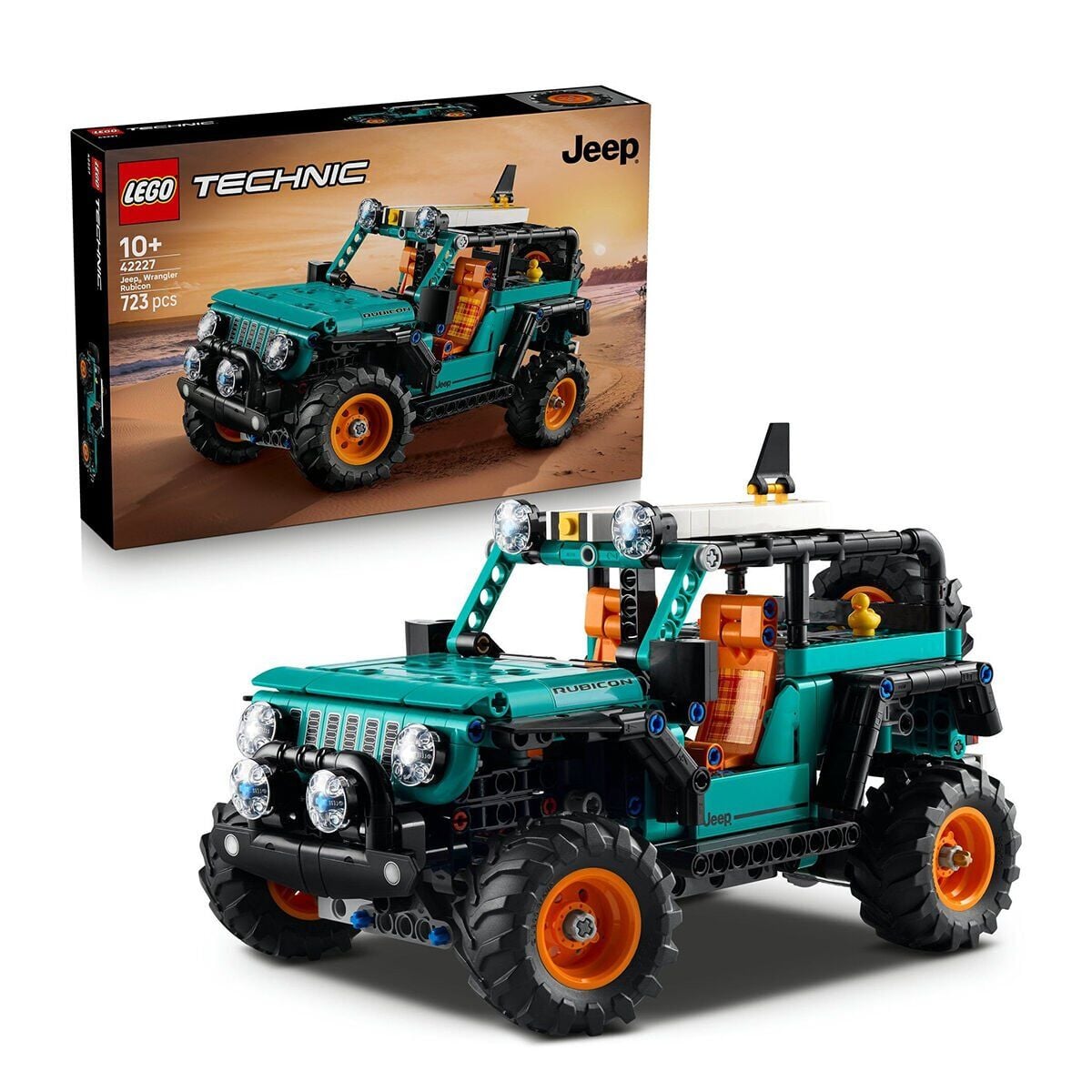 42227 Lego Technic Jeep Wrangler Rubicon Suv 723 Parça +10 Yaş