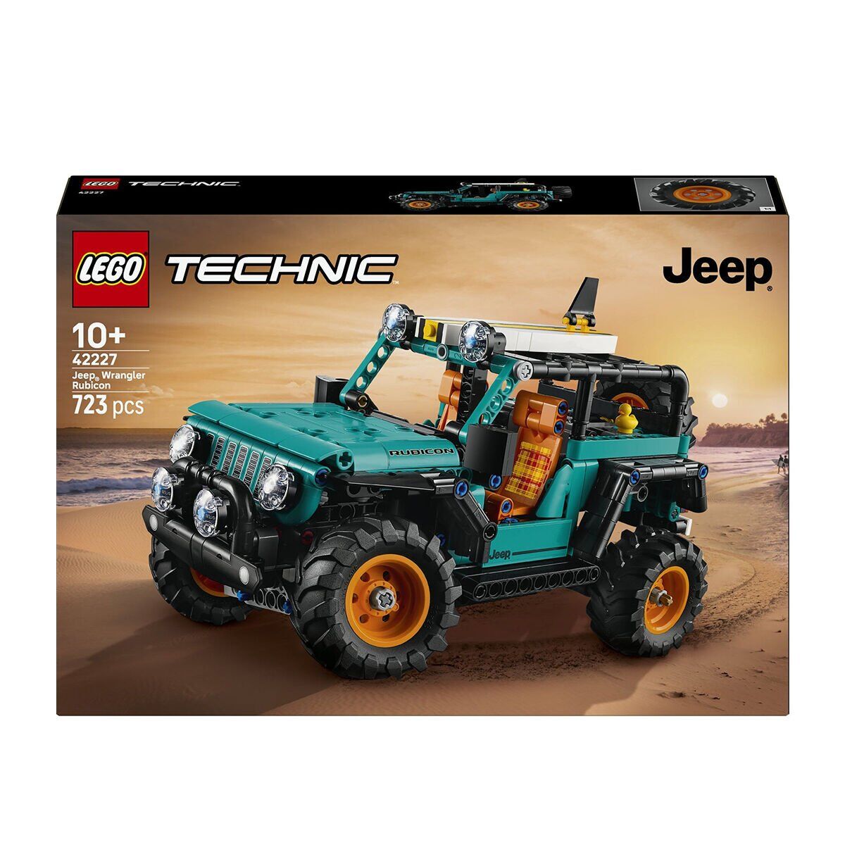 42227 Lego Technic Jeep Wrangler Rubicon Suv 723 Parça +10 Yaş