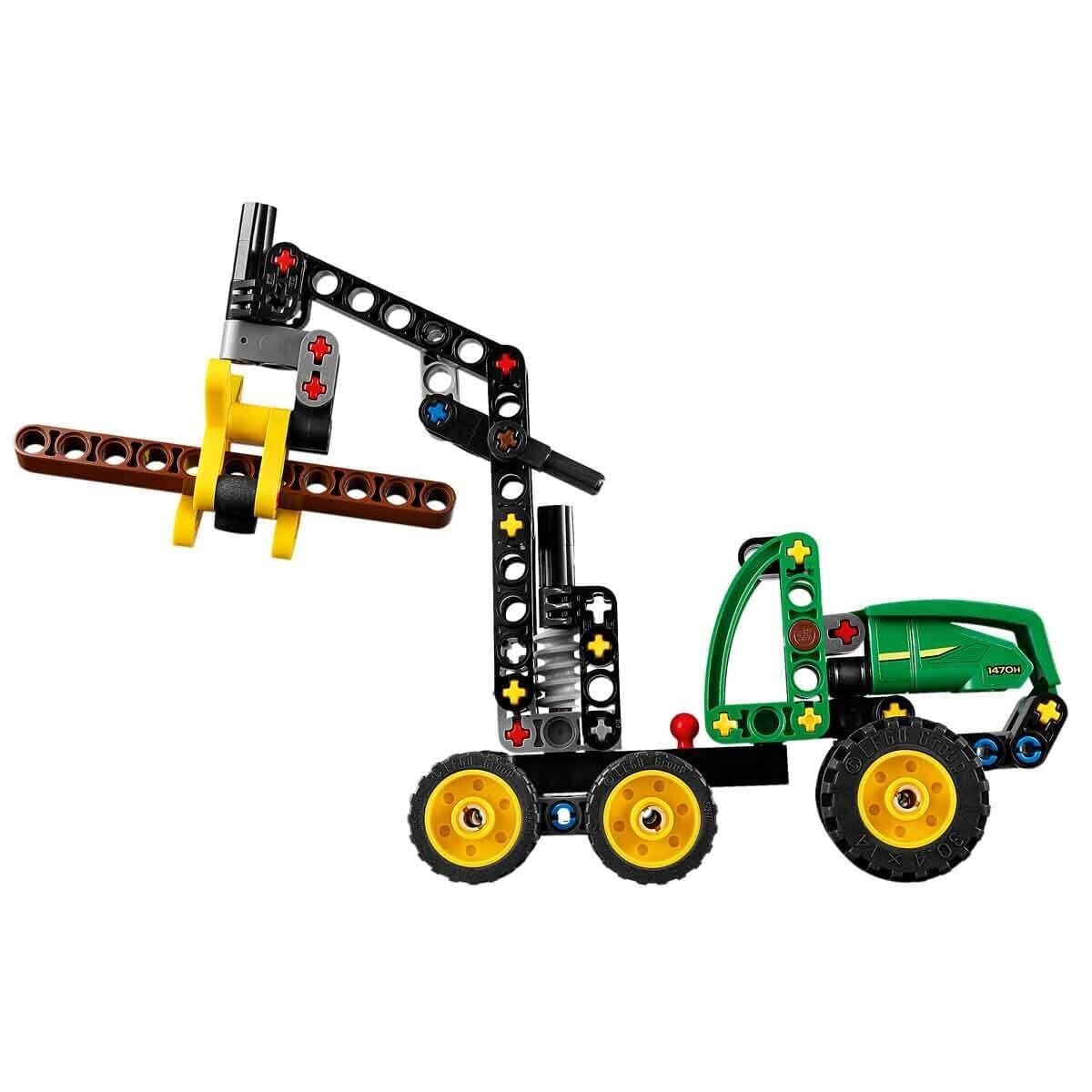 42218 Lego Technic John Deere 1470H Tekerlekli Orman Makinesi 117 Parça +7 Yaş
