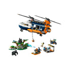 Lego-Lego City Orman Kaşifinin Helikopteri Kamp Yerinde 881 Parça +8 Yaş-Lego City-2-Milagron.com