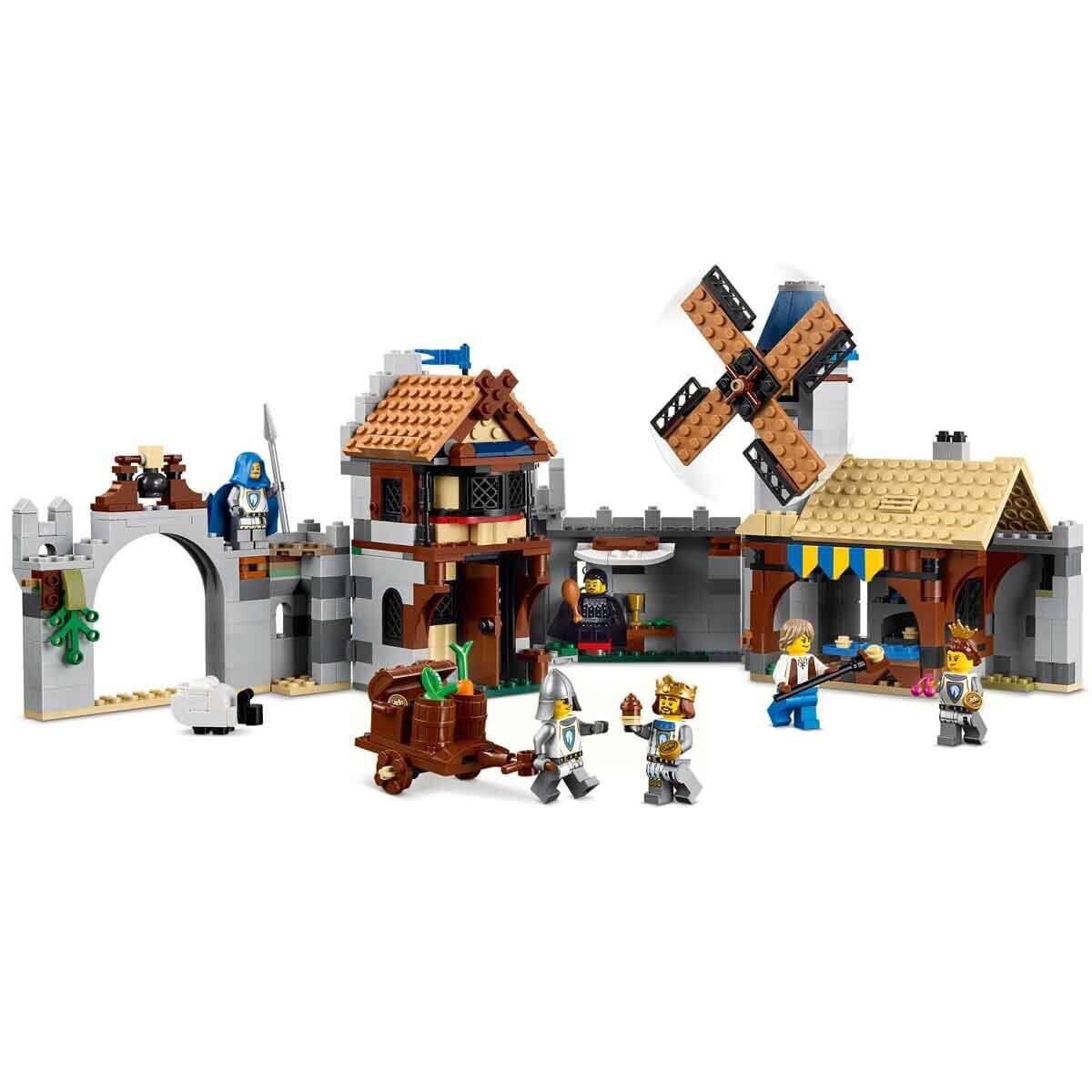 31168 Lego Creator 3In1 - Orta Çağ Atlı Şövalye Kalesi 1371 Parça +9 Yaş